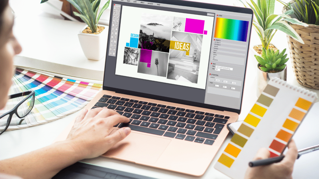 diseñadora gráfica freelance